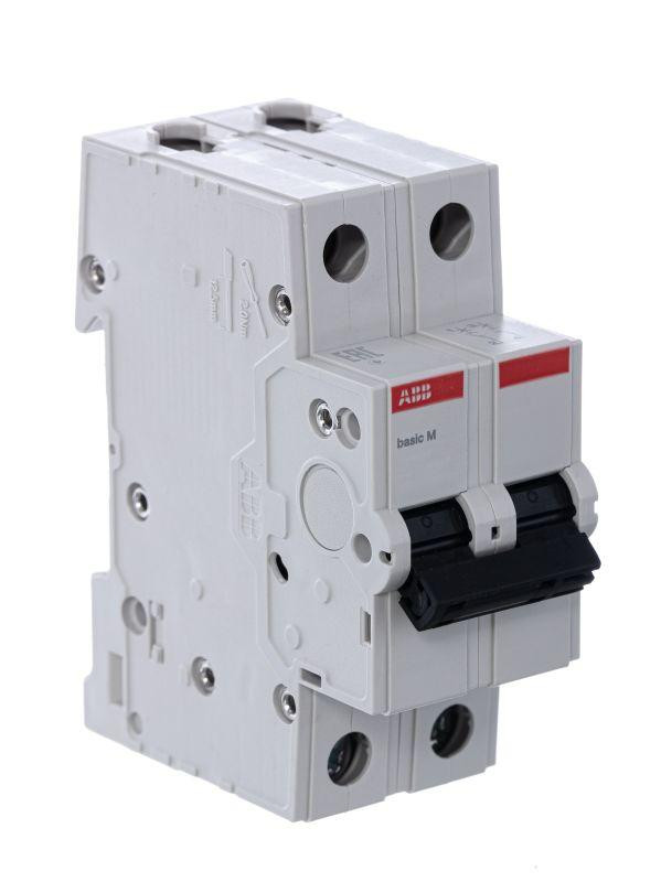 Выключатель авт. мод. 2P C 6A 4.5кА Basic M BMS412C06 ABB