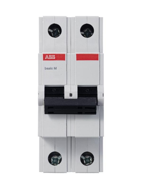 Выключатель авт. мод. 2P C 6A 4.5кА Basic M BMS412C06 ABB