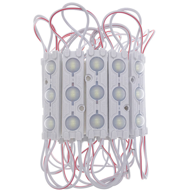 Модуль св/д 2835 3LED 12V 1,5W IP65 60х11 Холодный Белый