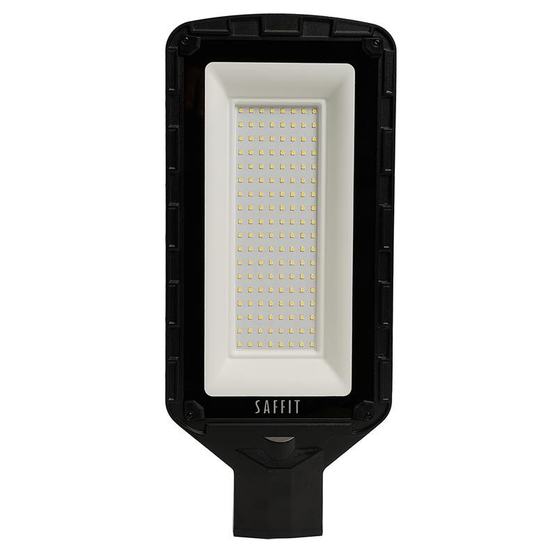 Светодиодный уличный консольный светильник SAFFIT SSL10-100 100W 5000K 230V, черный