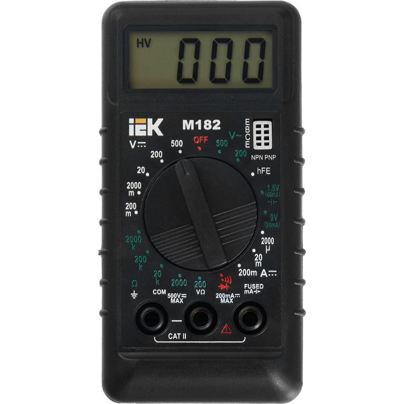 Мультиметр цифровой Compact M182 IEK TMD-1S-182