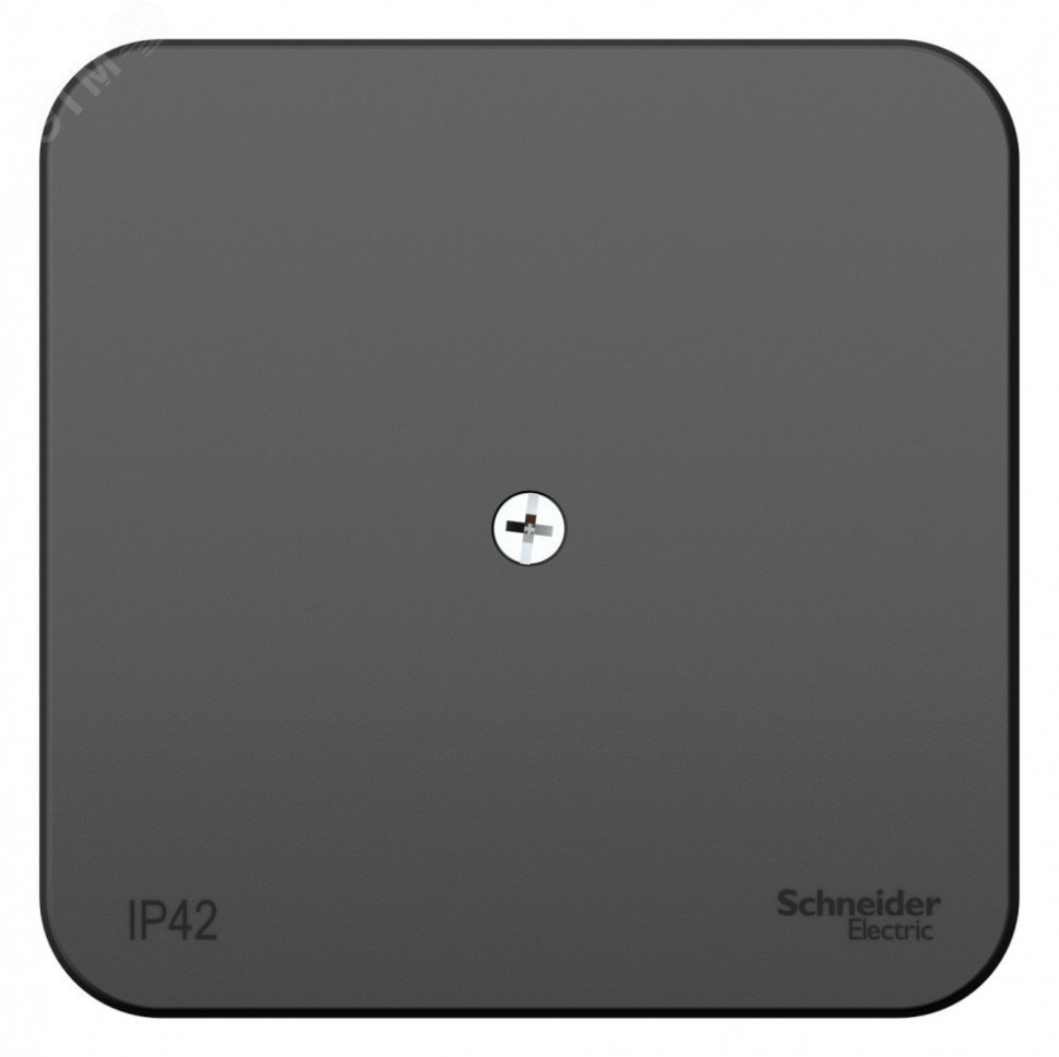 Коробка распределительная ОП Blanca IP42 антрацит SE BLNRK000016