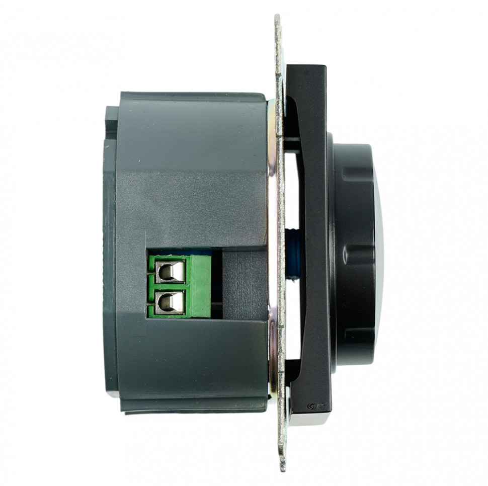 Выключатель диммирующий (механизм), STEKKER GLS10-7106-05, 250V, 500W, серия Катрин, черный