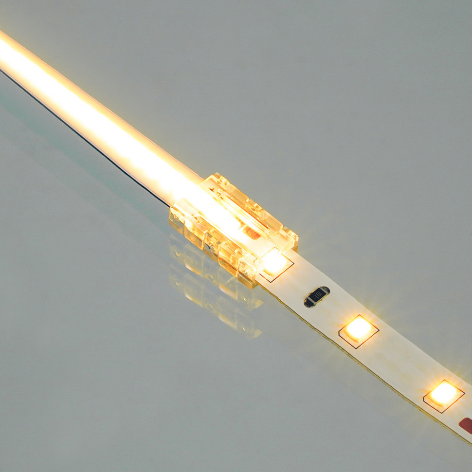 Соединитель лента-лента 10мм для ленты COB LS530, LD193