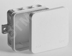 Коробка распределительная ОП 100х100х35мм 12 вводов IP54 бел. Ruvinil 67095Б