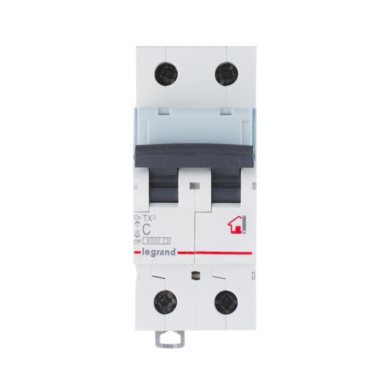 Автоматический выключатель 2P 16A C LEGRAND