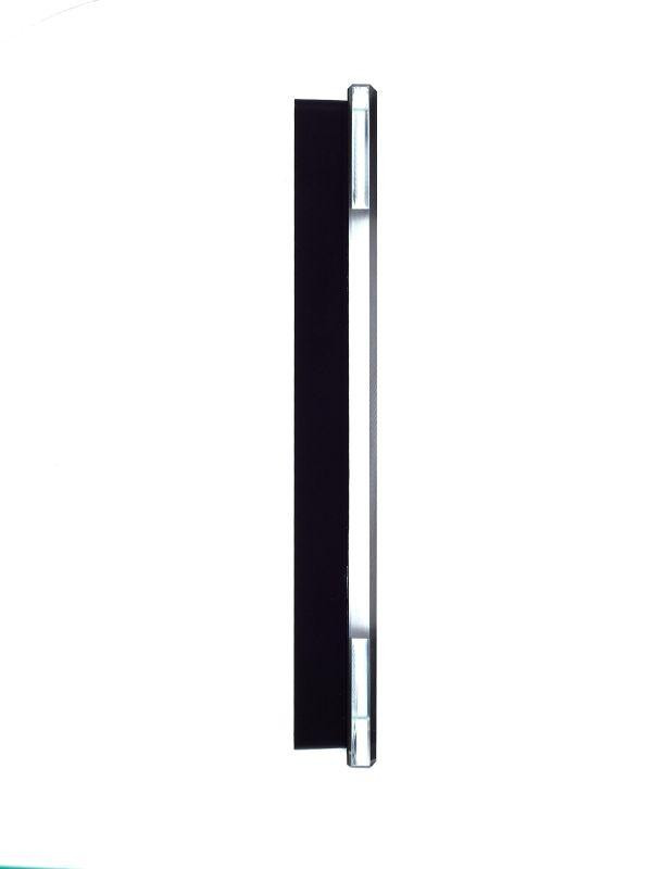 Рамка 1-м BRITE РУ-1-2-БрЧ стекло черн. IEK BR-M12-G-K02