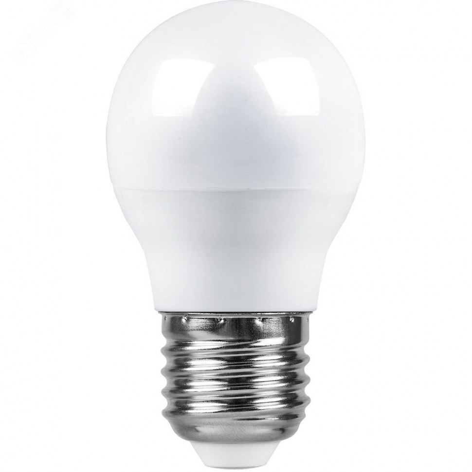 Лампа светодиодная Feron LB-550 Шарик E27 9W 175-265V 6400K