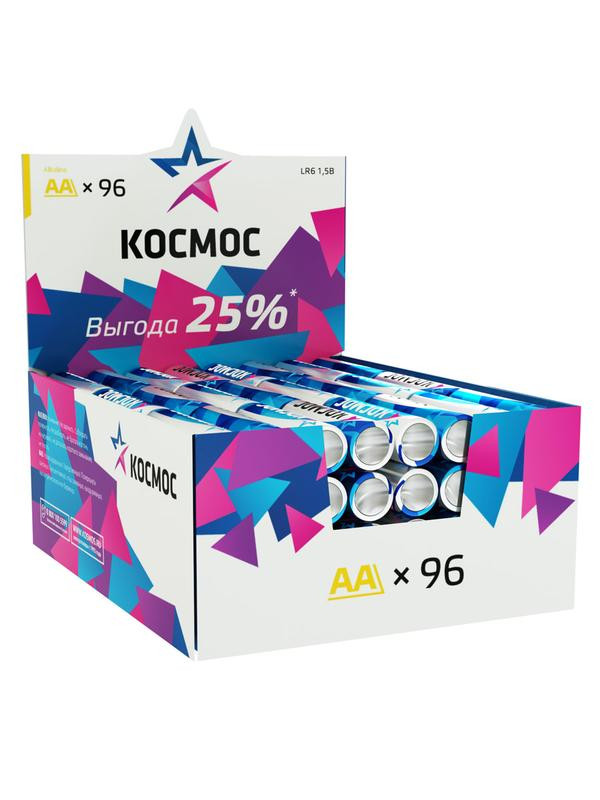 Элемент питания алкалиновый AA/LR6 1.5В Alkaline Pack-40 (уп.40шт) ФАZА 5023017