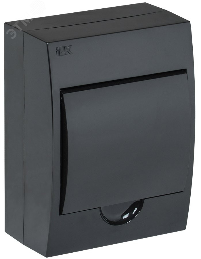 Корпус ЩРН-П-6 Krepta 3 IP41 навесной пластик. черн. IEK MKP12-N-06-41-K02