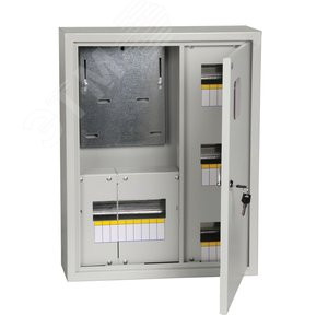 Корпус металлический ЩУРн-3/18 (560х440х165мм) IP31 TITAN IEK MKM32-N-18-31-ZO