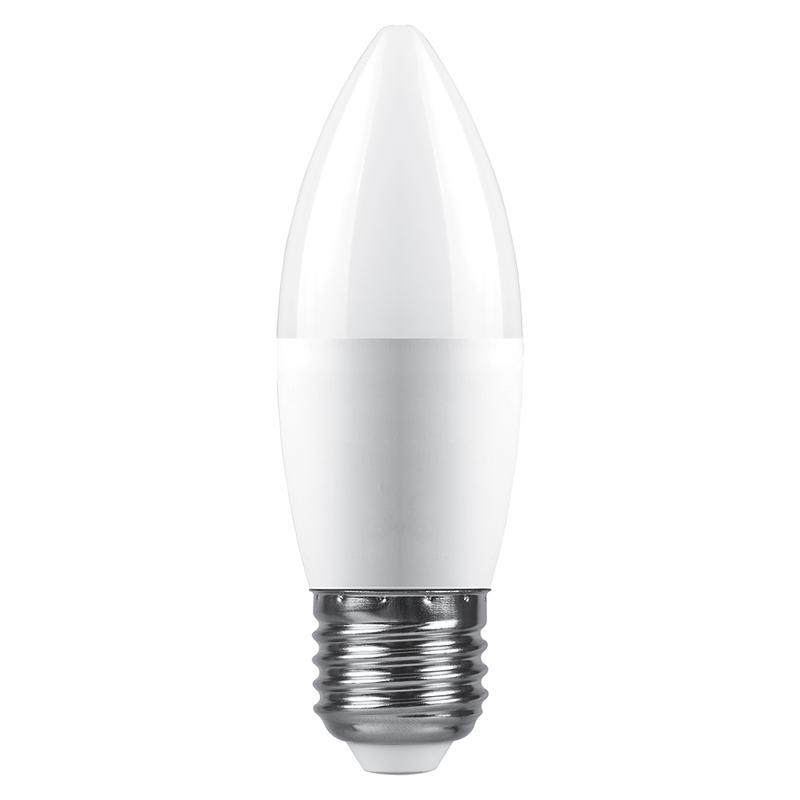Лампа светодиодная Feron LB-980 Свеча E27 15W 175-265V 4000K