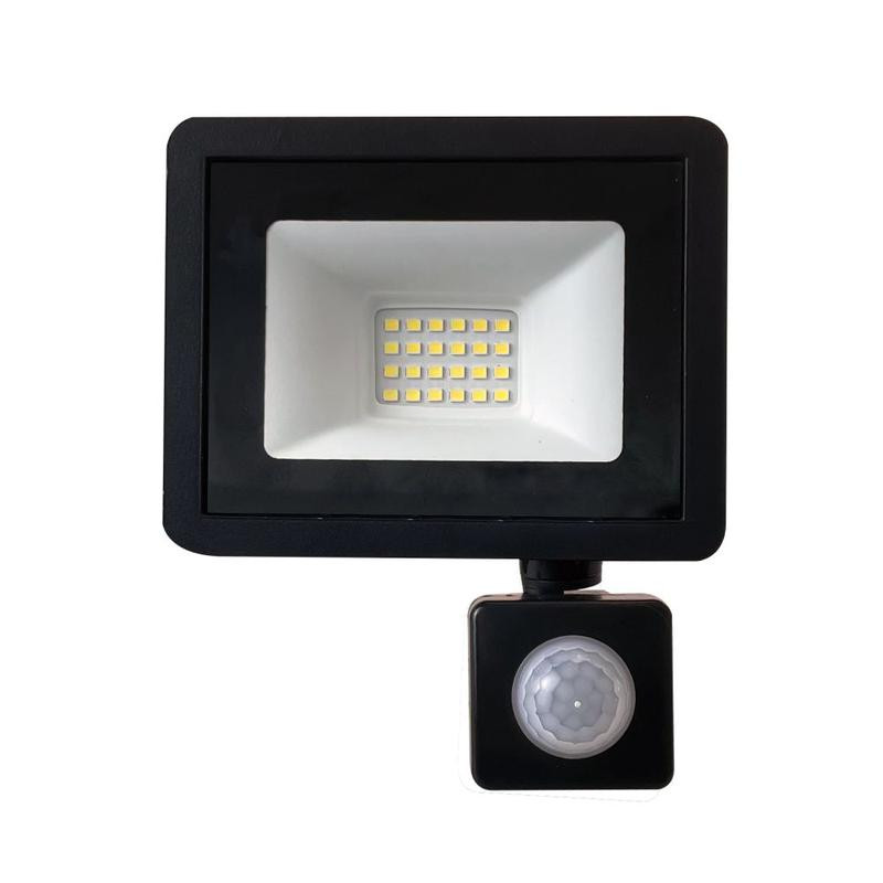 Светодиодный прожектор SAFFIT с выносным датчиком SFL80-30 IP65 30W 6400K черный