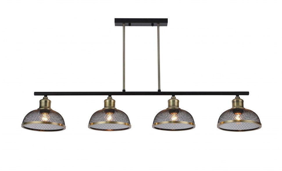 06494/4 BLACK+BRONZE Люстра