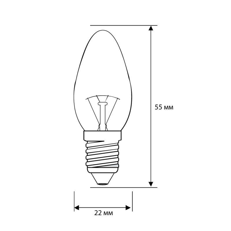 Лампа для ночника Camelion 7W e14 DP-704