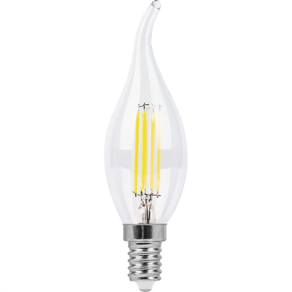 Лампа светодиодная Feron LB-714 Свеча на ветру E14 11W 230V 4000K